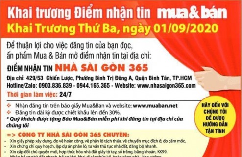 Bán toà nhà mặt tiền đường Hồ Xuân Hương, P.6, Quận 3, TP.HCM.